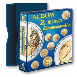 Cartella e Custodia € 2 Commemorativi Abafil Vuota