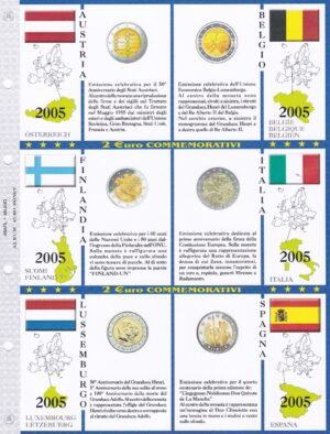 2005. € 2 Aggiornamento Abafil