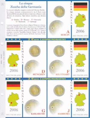 2006 Germania € 2 Aggiornamento Abafil