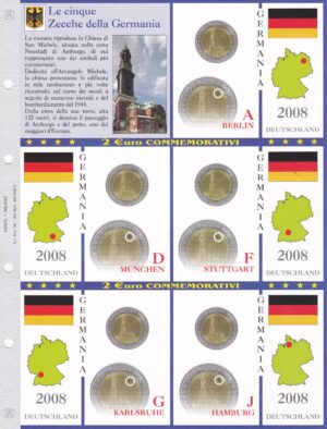 2008 Germania € 2 Aggiornamento Abafil
