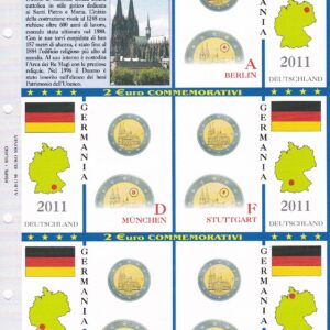 2011 Germania € 2 Aggiornamento Abafil