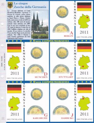 2011 Germania € 2 Aggiornamento Abafil