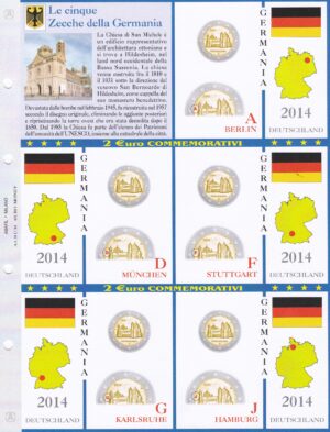 2014 Germania € 2 San Michele Aggiornamento Abafil