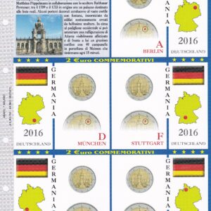 2016 Germania € 2 Aggiornamento Abafil