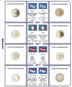 2017. € 2 Commemorativi  Aggiornamento Masterphil - immagine 2