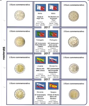 2017. € 2 Commemorativi  Aggiornamento Masterphil - immagine 3