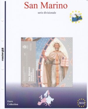 2018 San Marino Divisionale 8 valori Aggiornamento Masterphil