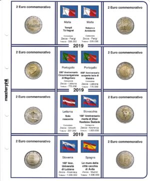 2019. € 2 Commemorativi  Aggiornamento Masterphil - immagine 3