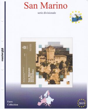 2019 San Marino Divisionale 8 valori Aggiornamento Masterphil