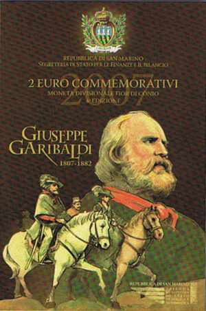 2007 San Marino € 2 Giuseppe Garibaldi