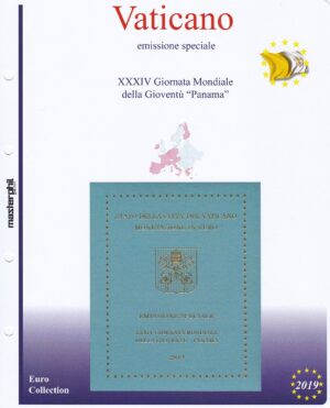 2019 Vaticano Divisionale 9 valori Aggiornamento Masterphil