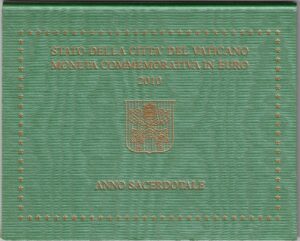 2010 Vaticano € 2 Anno Sacerdotale