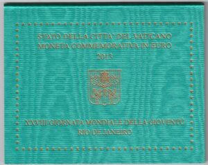 2013 Vaticano € 2 G.M.Giovani Rio