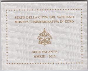 2013 Vaticano € 2 Sede Vacante