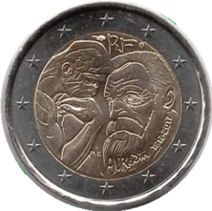 2017 Francia € 2 Rodin