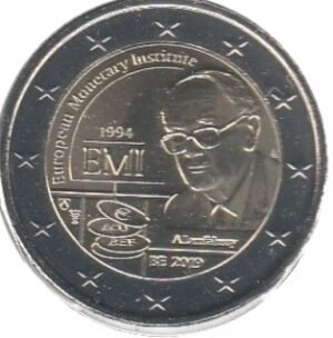 2019 Belgio € 2 EMI sfuso