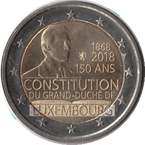 2018 Lussemburgo € 2 150° Costituzione