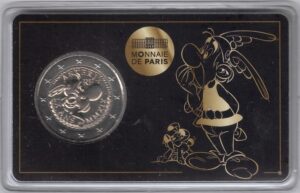 2019 Francia € 2 Asterix - Card Asterix e Idefix