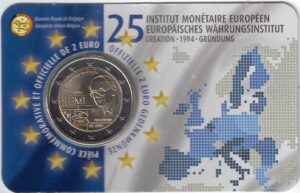 2019 Belgio € 2 EMI Card Francia