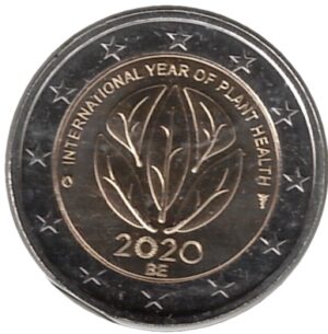 2020 Belgio € 2 Anno della salute delle piante sfuso