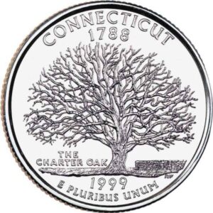 USA QUARTI STATI 1999 Connecticut zecca D