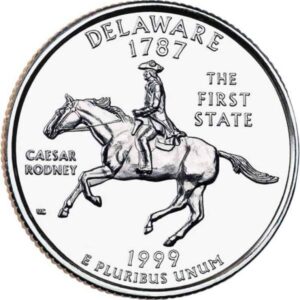 USA QUARTI STATI 1999 DELAWARE zecca D P