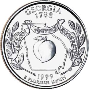 USA QUARTI STATI 1999 GEORGIA zecca D