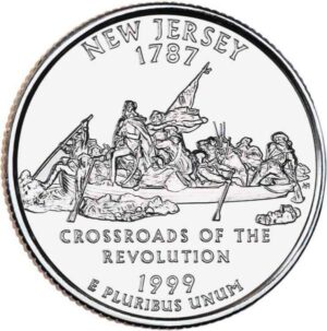 USA QUARTI STATI 1999 NEW JERSEY zecca D P