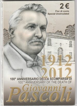 2012 Italia € 2 Pascoli in blister