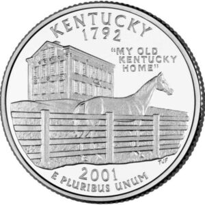 USA QUARTI STATI 2001 KENTUCKY zecca D