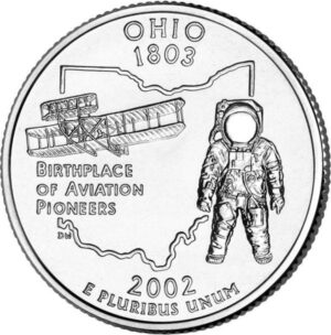 USA QUARTI STATI 2002 OHIO zecca D