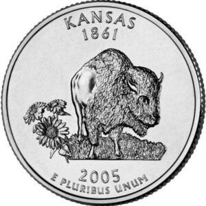 USA QUARTI STATI 2005 KANSAS zecca D