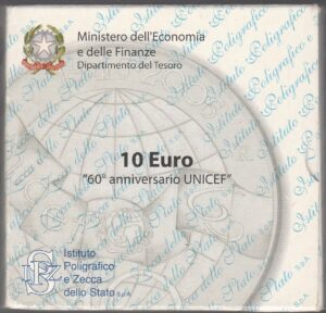 2006 Italia € 10 Unicef