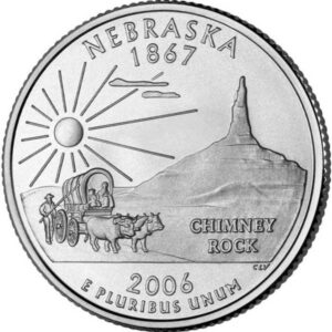 USA QUARTI STATI 2006 NEBRASKA zecca D