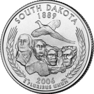 USA QUARTI STATI 2006 SOUTH DAKOTA zecca D