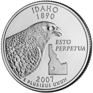USA QUARTI STATI 2007 IDAHO zecca D