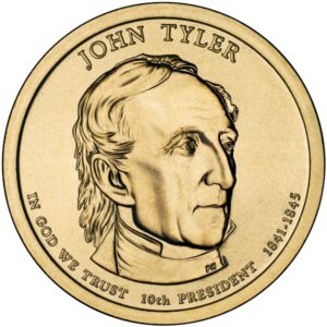 USA Dollari Presidenti 2009 JOHN TYLER zecca D