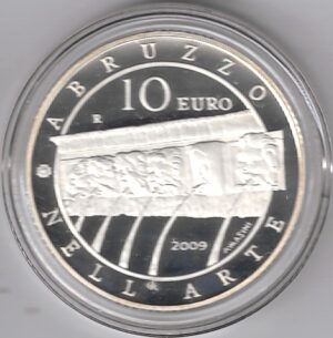 2009 Italia € 10 L'Aquila - immagine 2