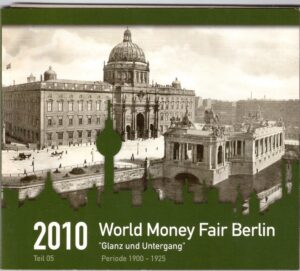 2010 Olanda Serie Zecca 8 valori FdC World money Fair Berlin