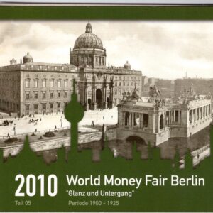 2010 Olanda Serie Zecca 8 valori FdC World money Fair Berlin