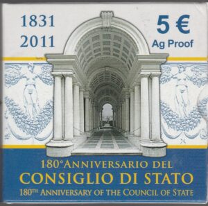 2011 Italia € 5 180° del Consiglio di Stato