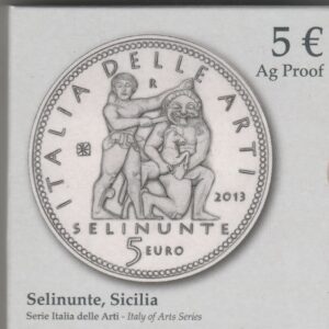 2013 Italia € 5 Italia delle arti Selinunte