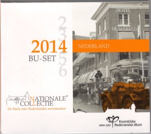 2014 Olanda divisionale 8 valori B.U. Abdicazione