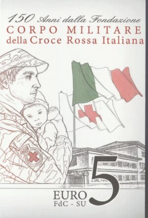 2016 Italia € 5 150° Corpo Militare della Croce Rossa