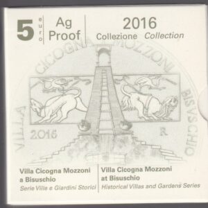 2016 Italia € 5 Villa Cicogna Mozzoni, Bisuschio