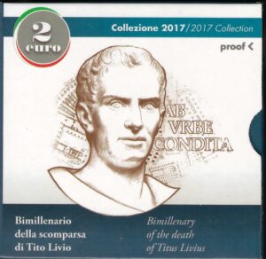 2017 Italia € 2 Tito Livio fondo specchio