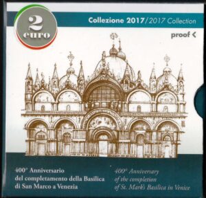 2017 Italia € 2 Venezia fondo specchio