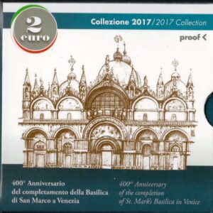 2017 Italia € 2 Venezia fondo specchio