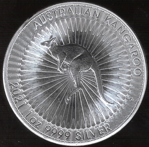 2021 Australia 1 oncia Kangaroo
