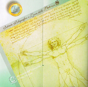 2004 Italia divisionale 9 valori FdC con 5€ arg 50° Trasmissioni Televisive in Italia